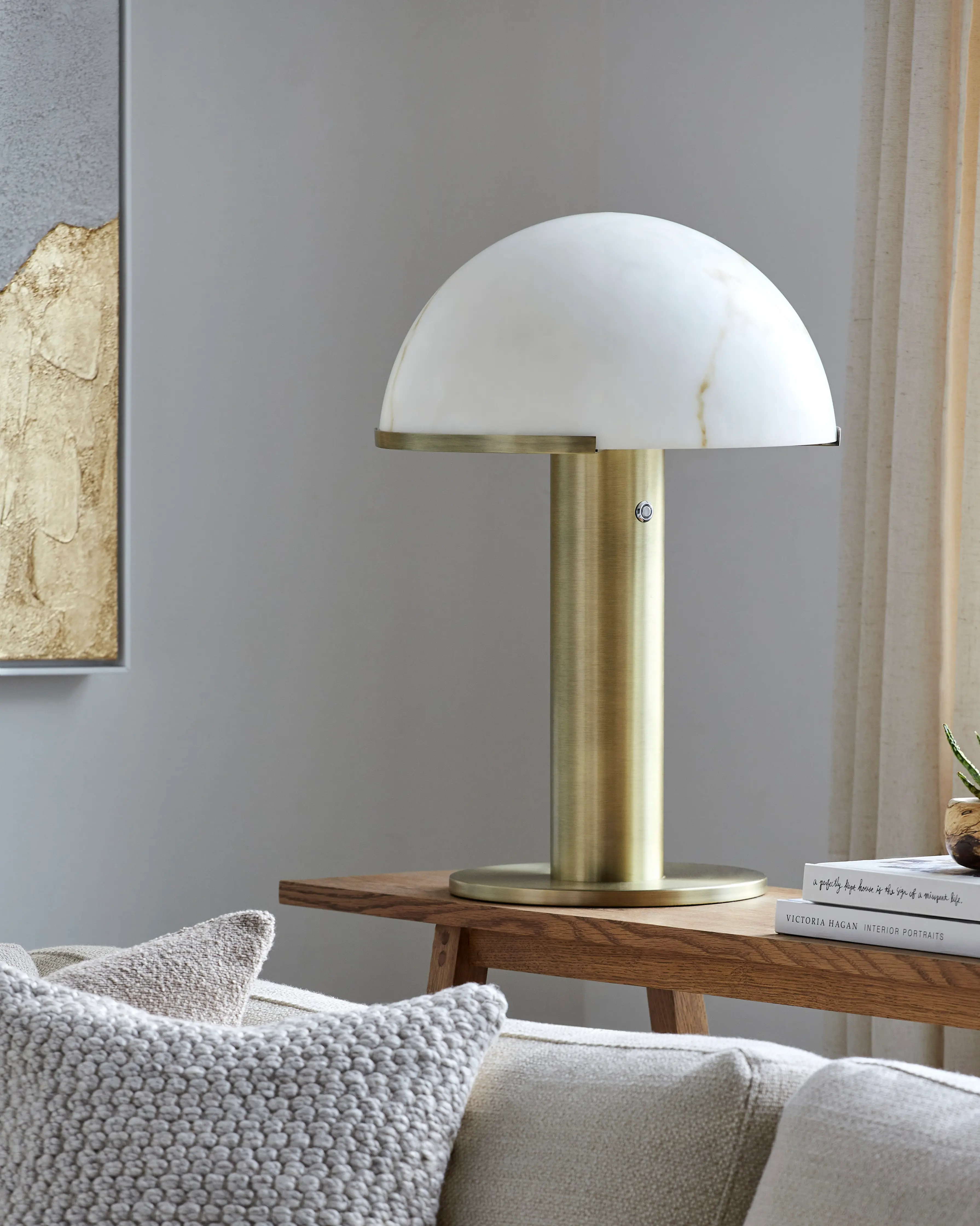 ETO-002 23  Metallic Brass Table Lamp-2