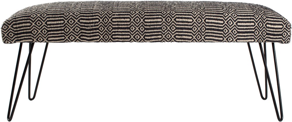 Nakia 48" Cotton Cushion Ottoman