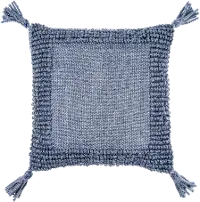 ALK007-2020P Alaric Outdoor Woven Blue Toss Pillow