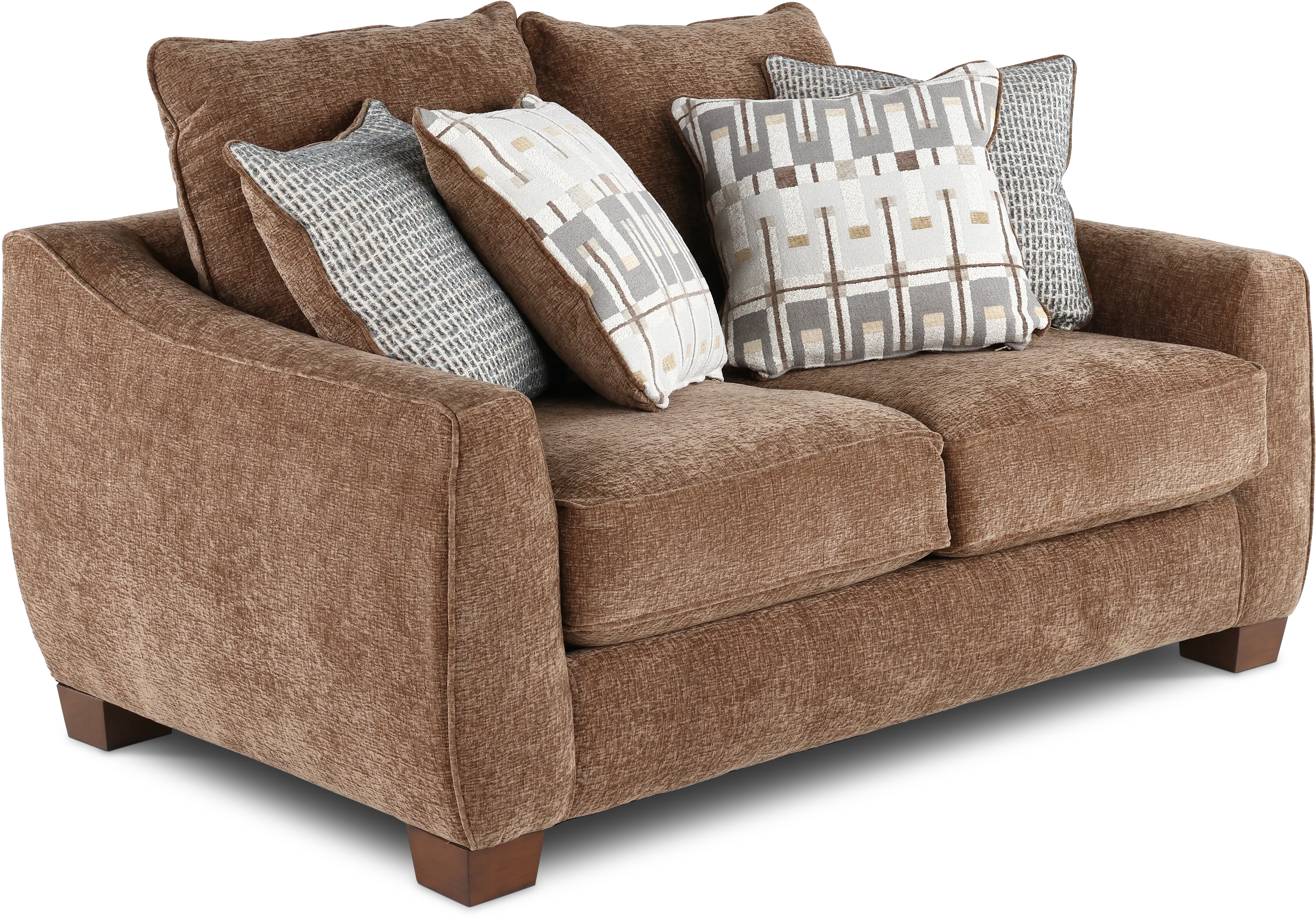 Pandora Brown Loveseat-4