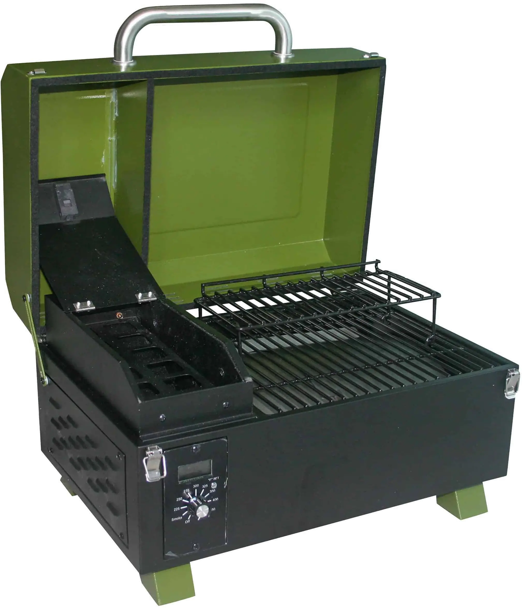 Buffalo Outdoor-Electric Wood Pellet Grill Smoker-1