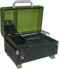 Buffalo Outdoor-Electric Wood Pellet Grill Smoker