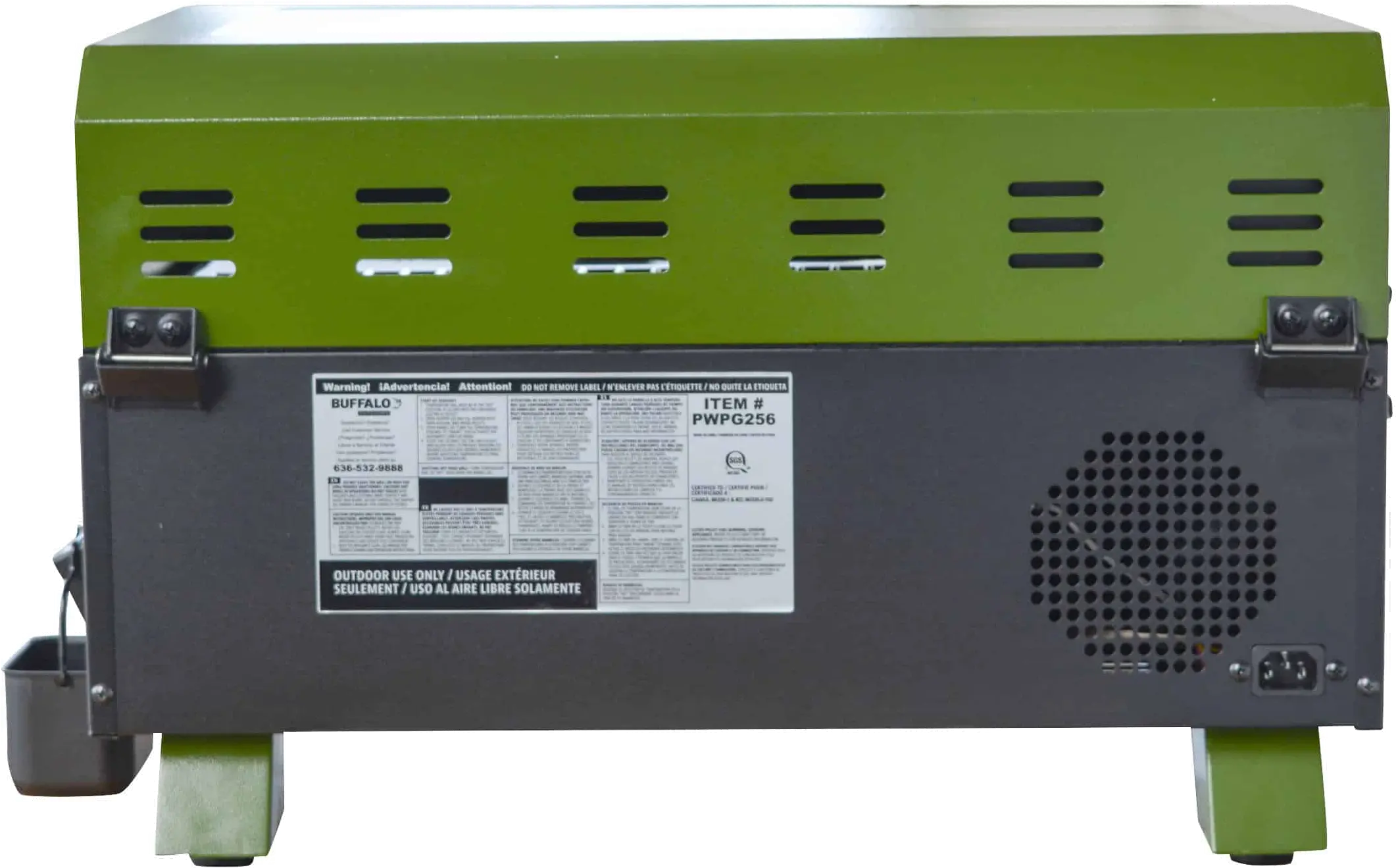 Buffalo Outdoor-Electric Wood Pellet Grill Smoker-4