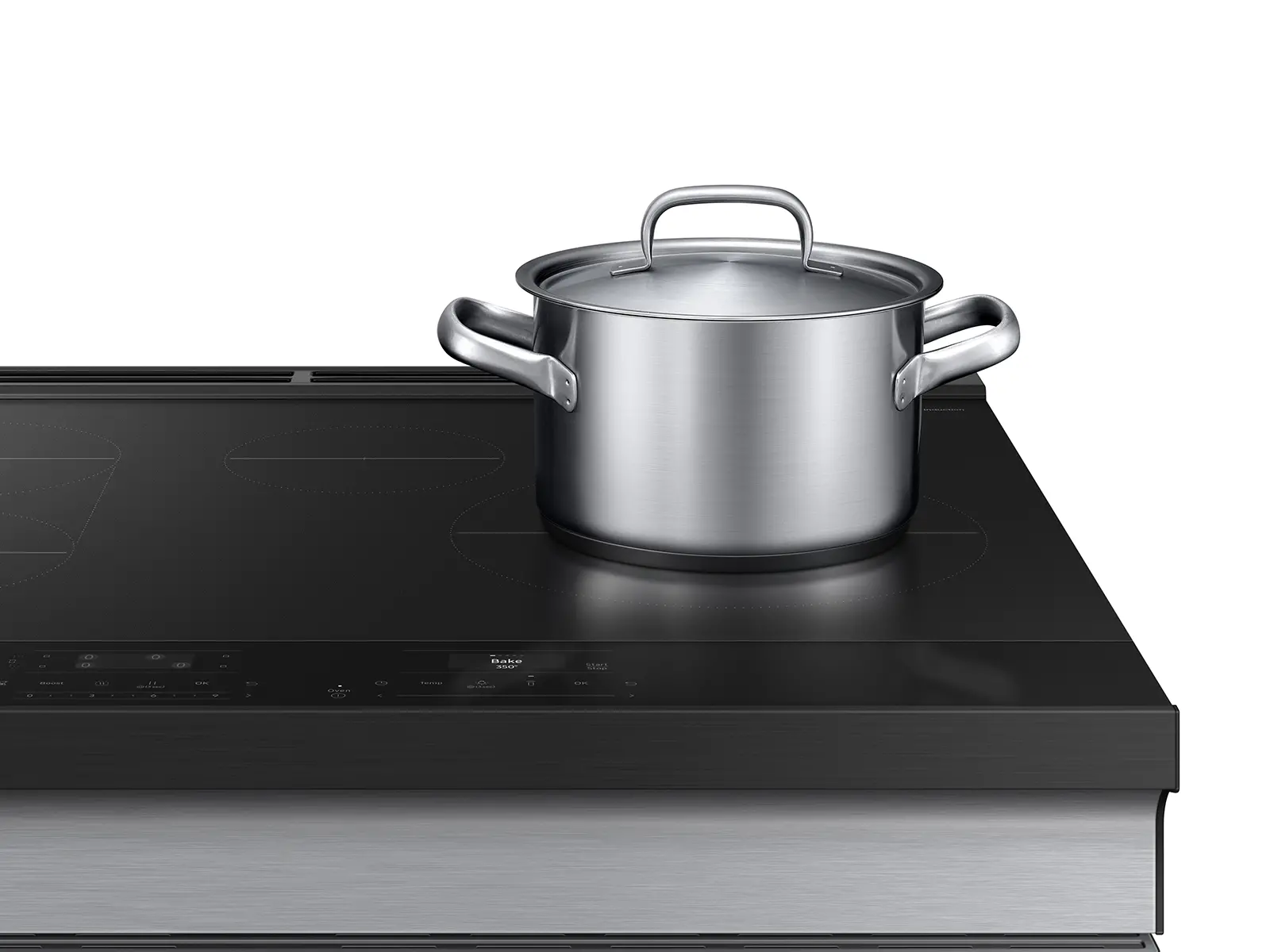 NSI6DG9300SR Samsung Bespoke 6.3 Cu Ft Smart Single Oven Induction Range - Stainless Steel-5