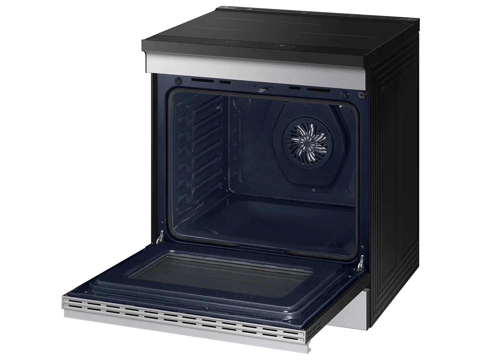 NSI6DG9300SR Samsung Bespoke 6.3 Cu Ft Smart Single Oven Induction Range - Stainless Steel-9