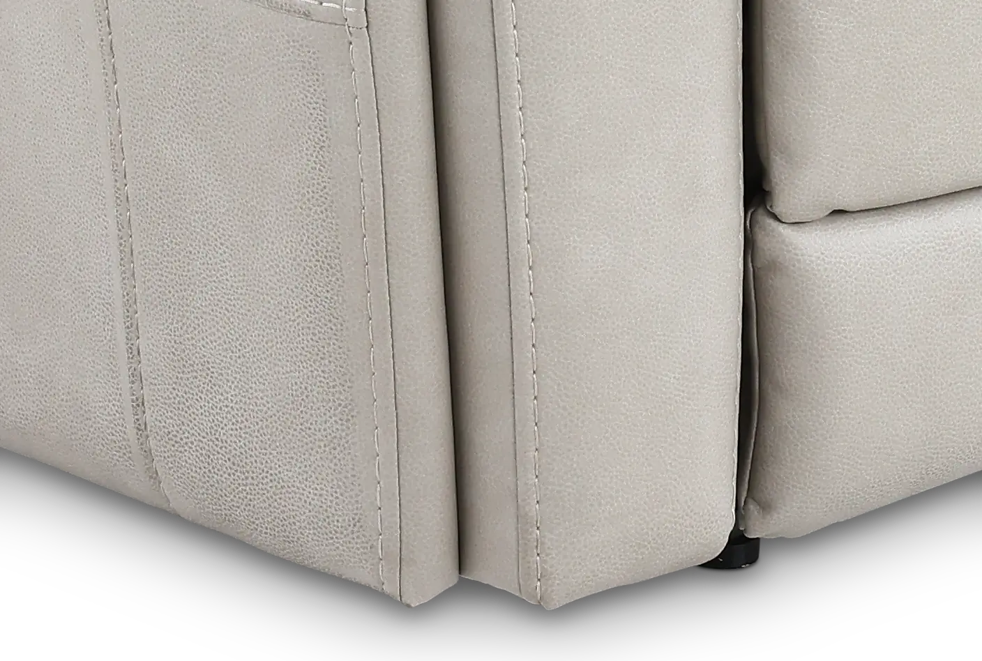 Damon Capriccio Dove 7-Piece Power Reclining Sectional with Audio System-6