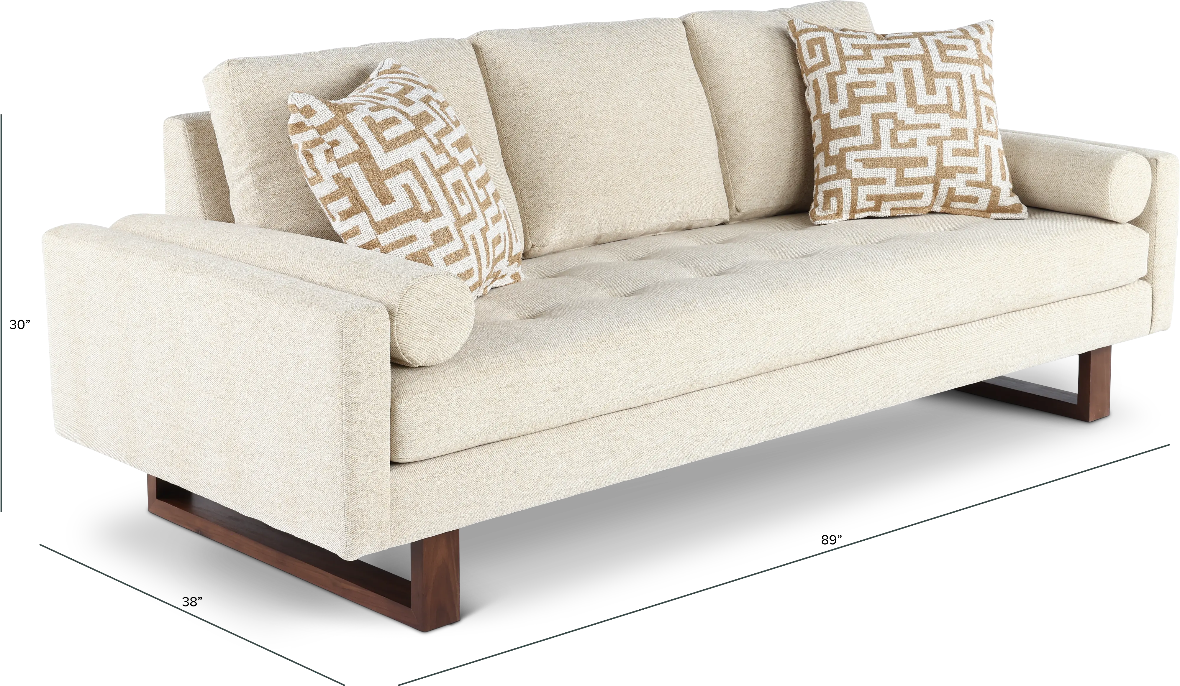 Brunner Beige Sofa-3