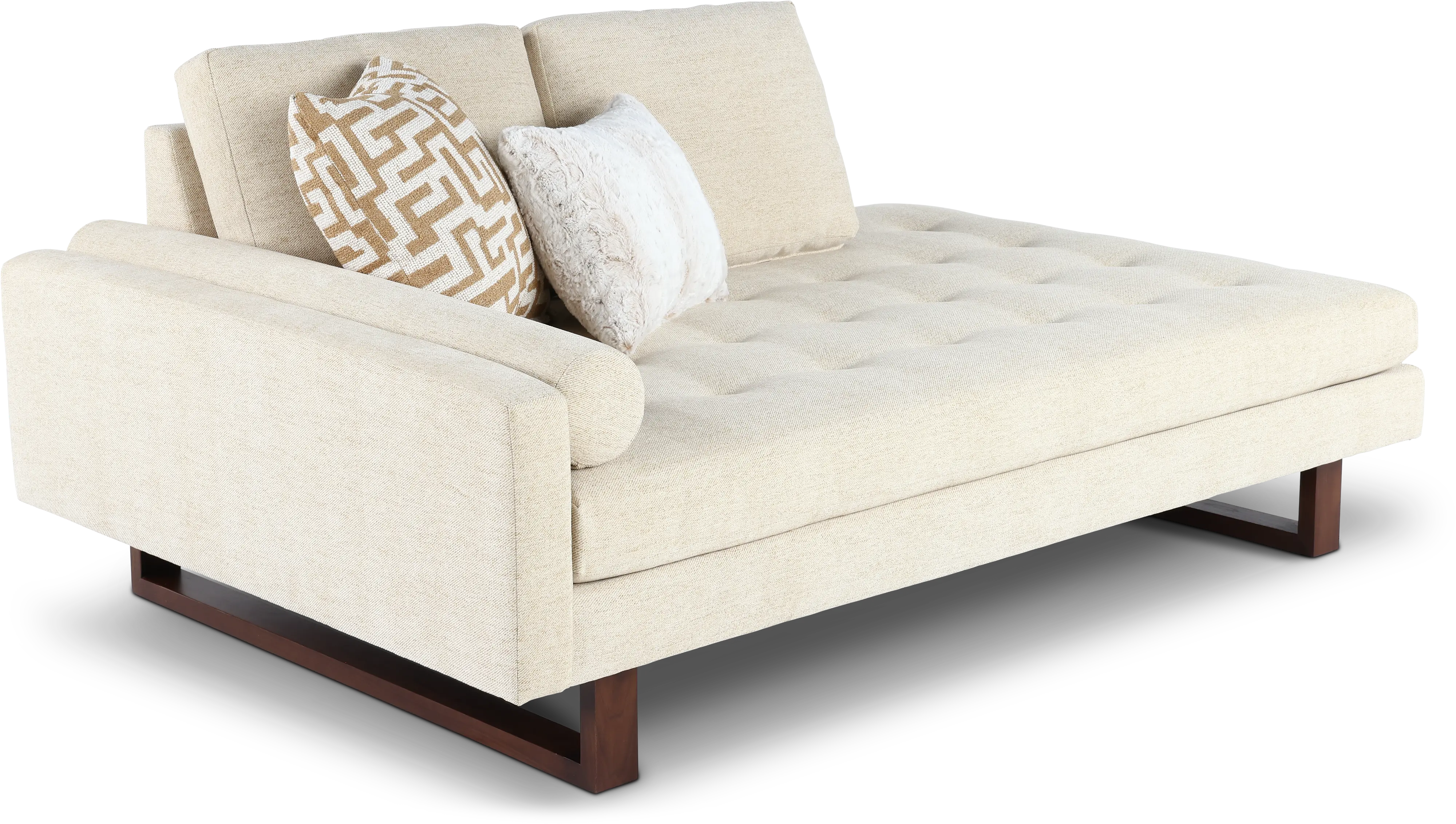 Brunner Beige Chaise Lounge-2