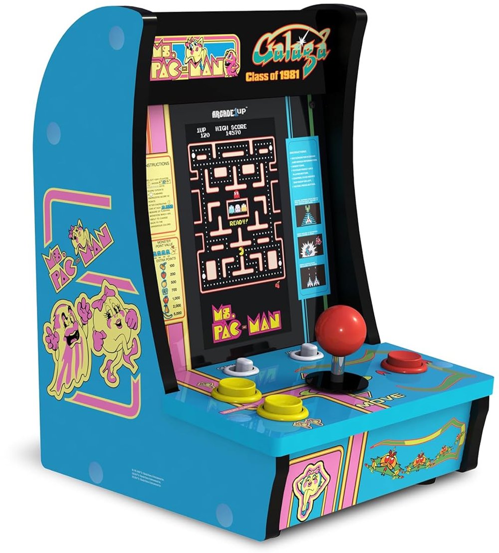 Arcade1Up Class of ‘81 Ms. PAC-Man/Galaga Countercade