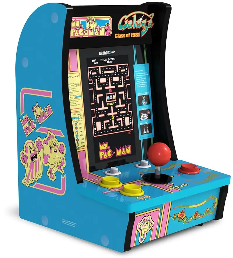 Arcade1Up Class of ‘81 Ms. PAC-Man/Galaga Countercade