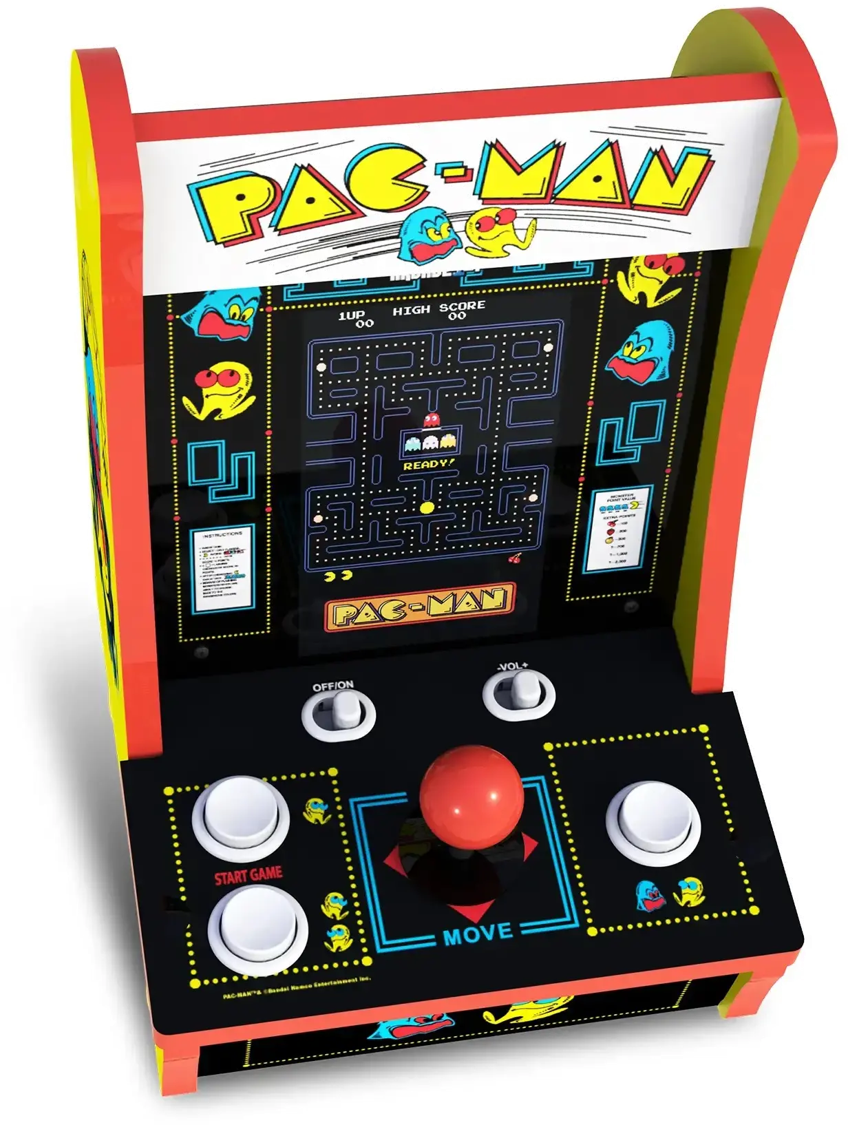 PAC-C-401900 Arcade1Up Pacman Countercade 7  Arcade - Yellow-4