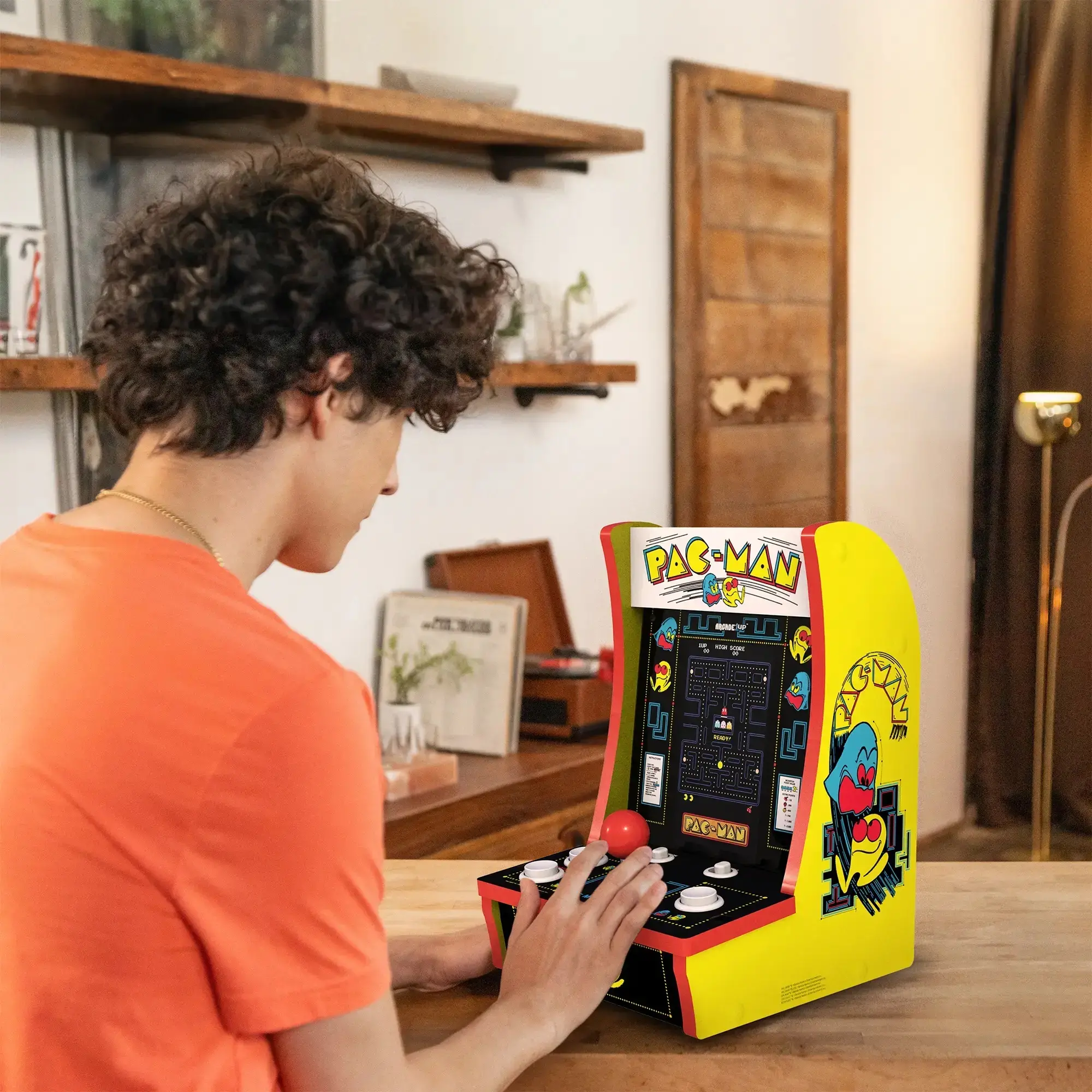 PAC-C-401900 Arcade1Up Pacman Countercade 7  Arcade - Yellow-5