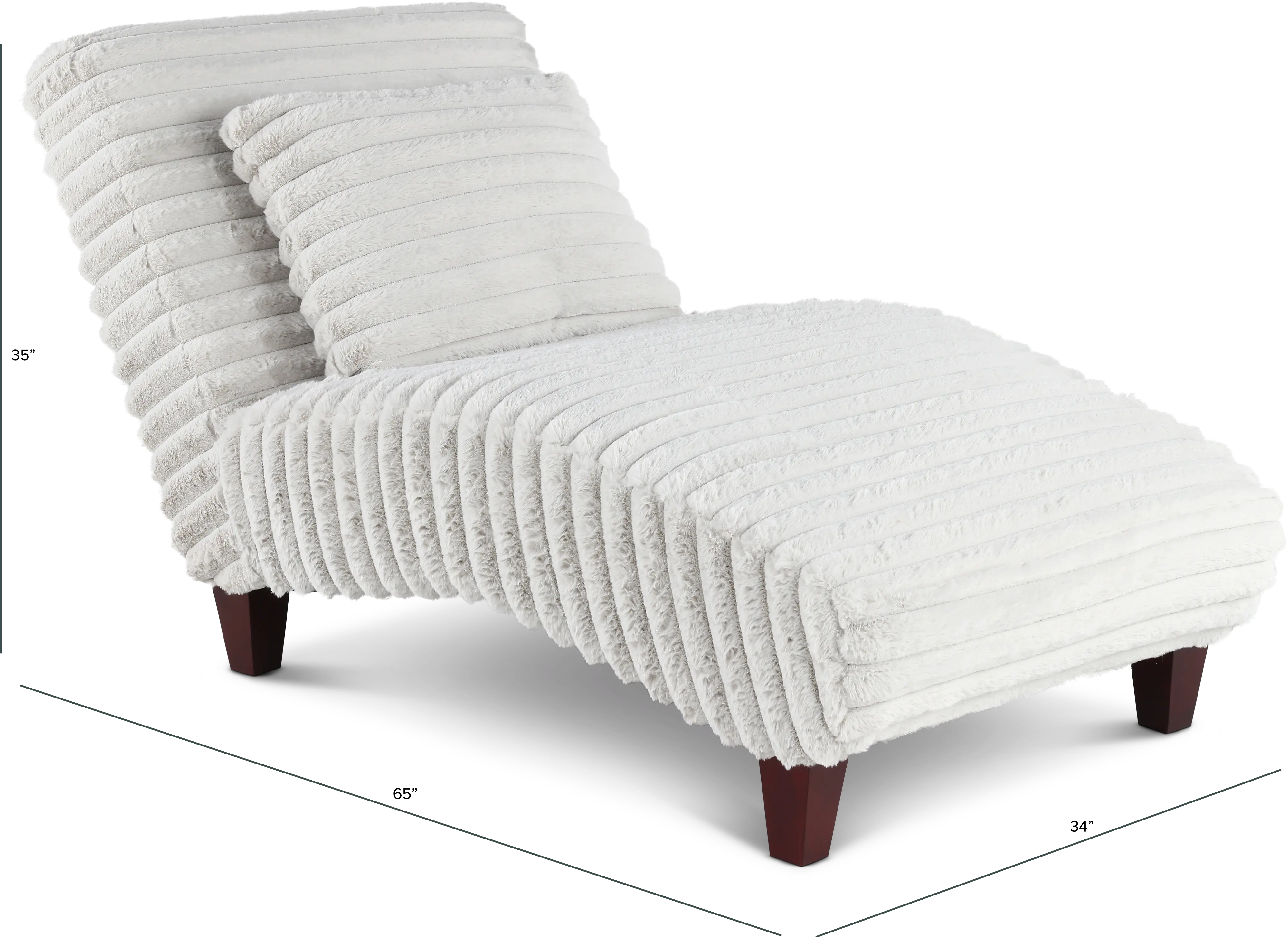 Mondo Gray Chaise Lounge-3