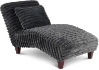 Mondo Gunmetal Chaise Lounge