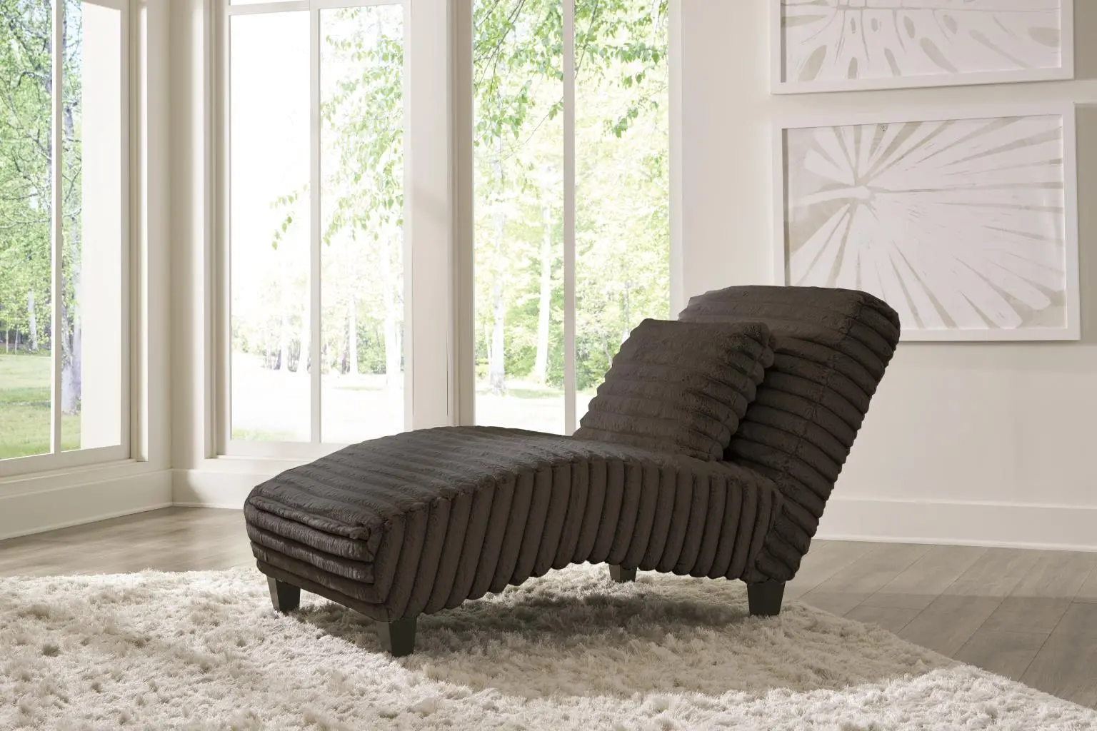 Mondo Gunmetal Chaise Lounge-2