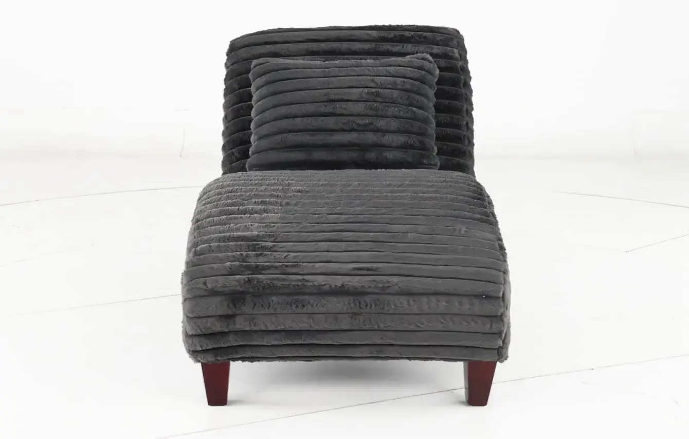 Mondo Gunmetal Chaise Lounge-5