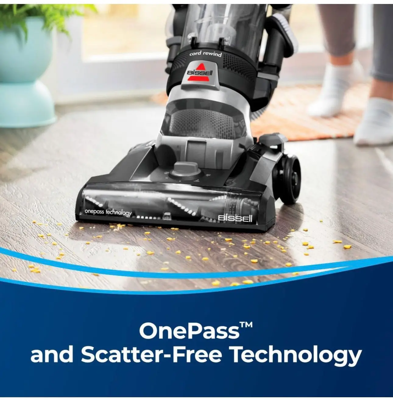 3675 Bissell Cleanview Rewind 2.0 Upright XL Vacuum-2