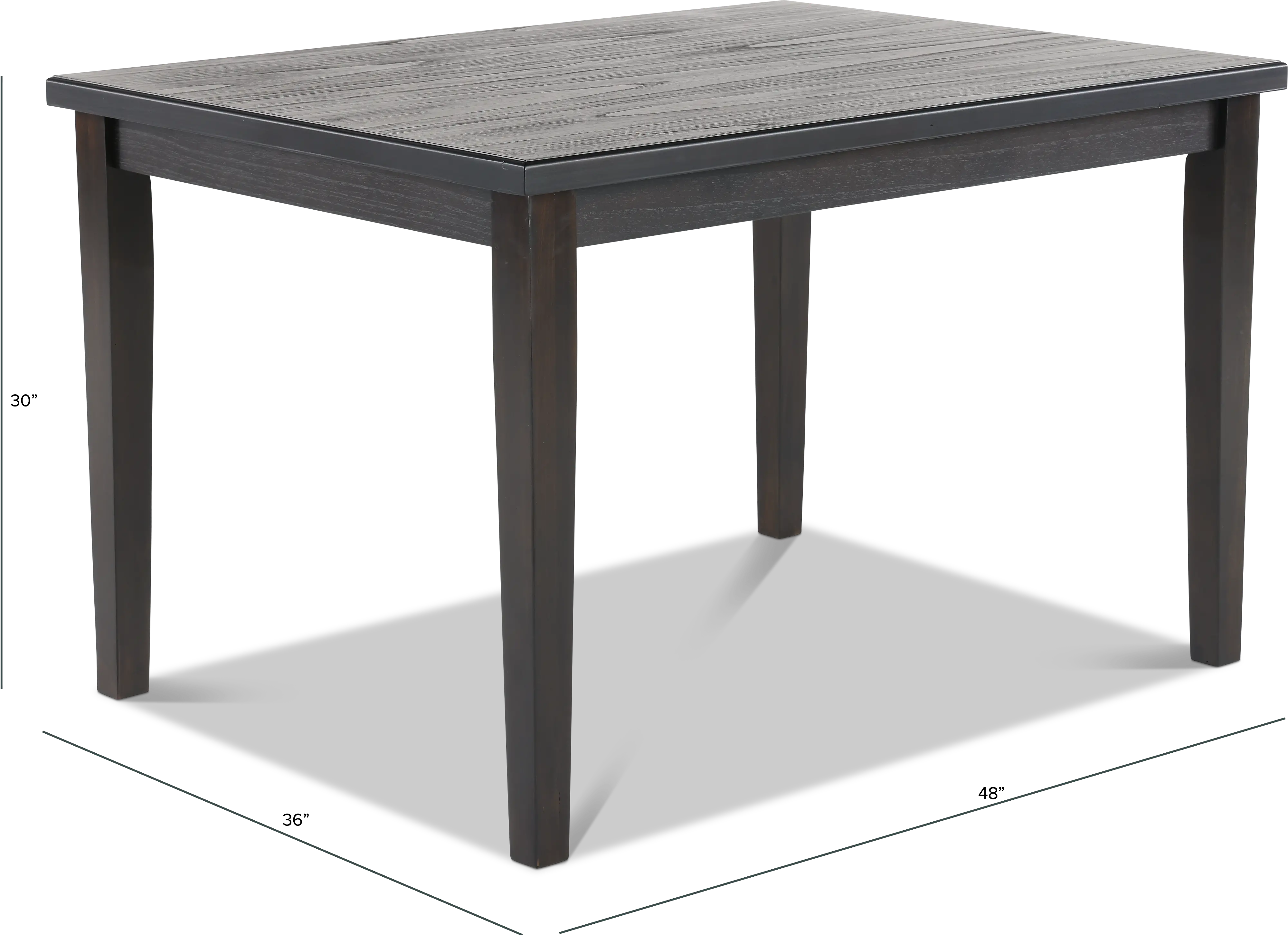 Maywood Espresso Brown Dining Table-3