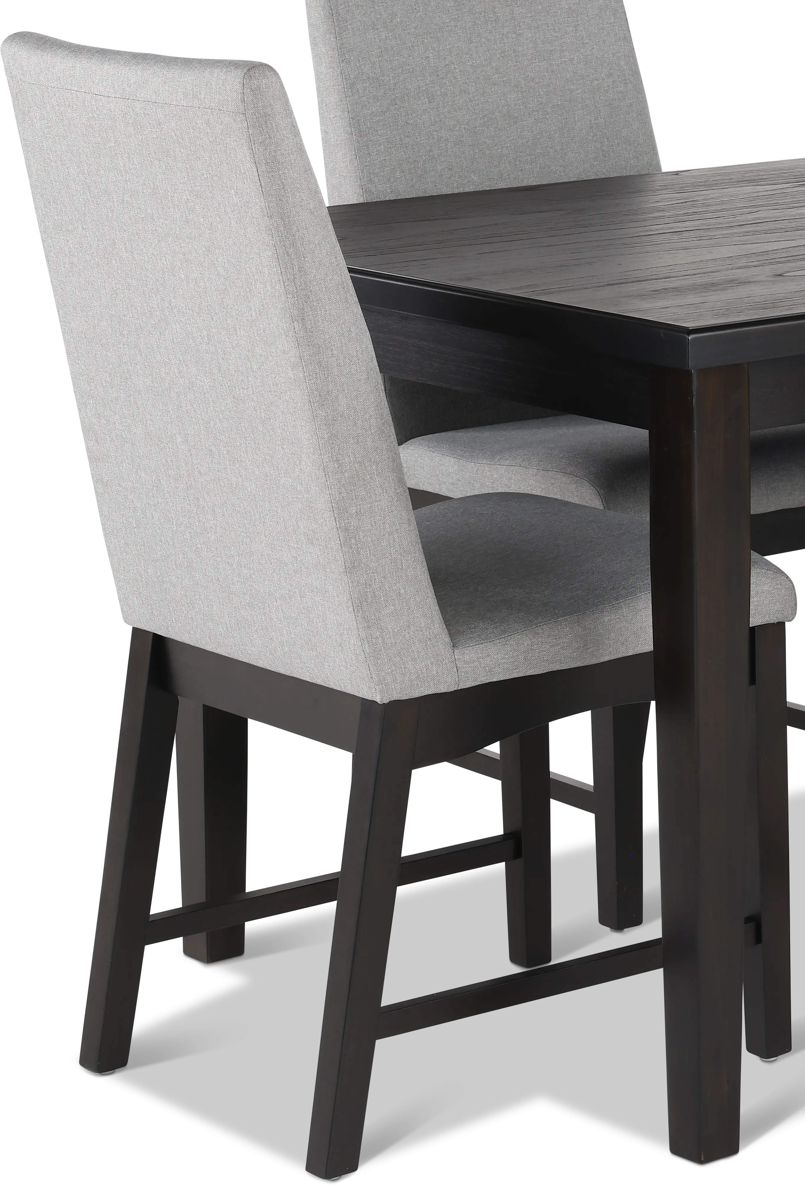 Maywood Espresso Brown and Gray 5 Piece Dining Set-7