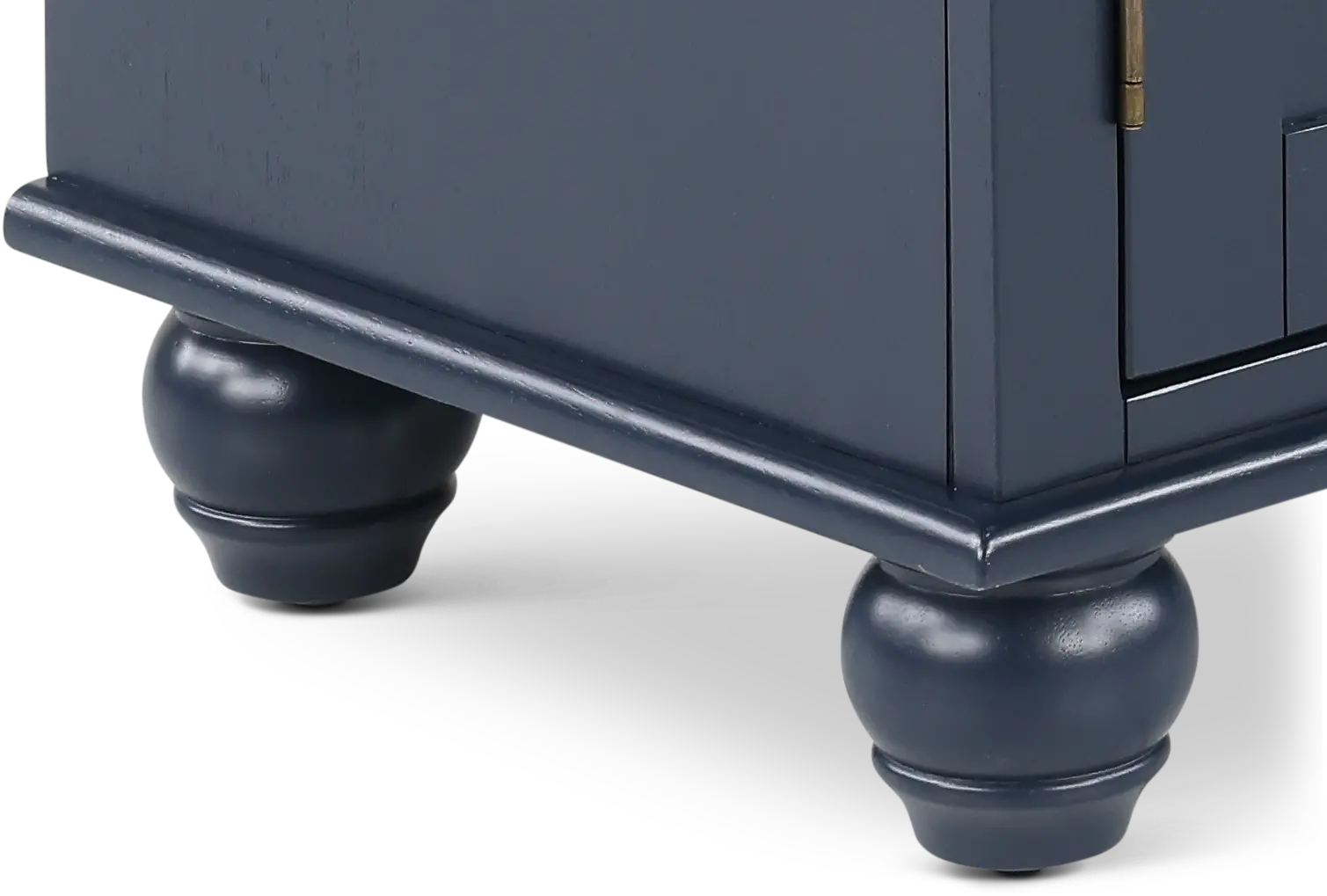 Carmen Oak and Blue Dining Server-8