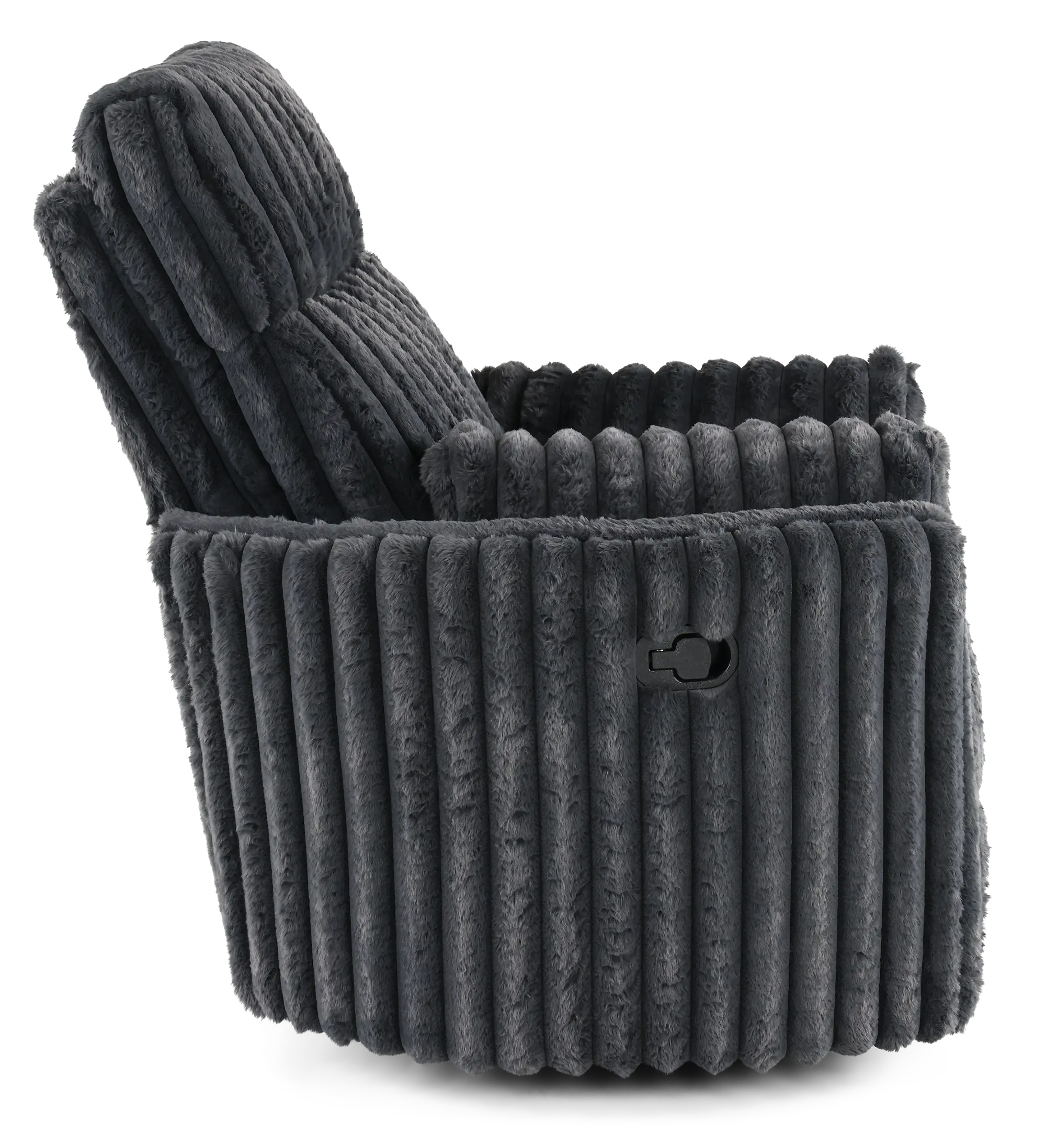 Mondo Avendio Gunmetal Swivel Recliner | RC Willey