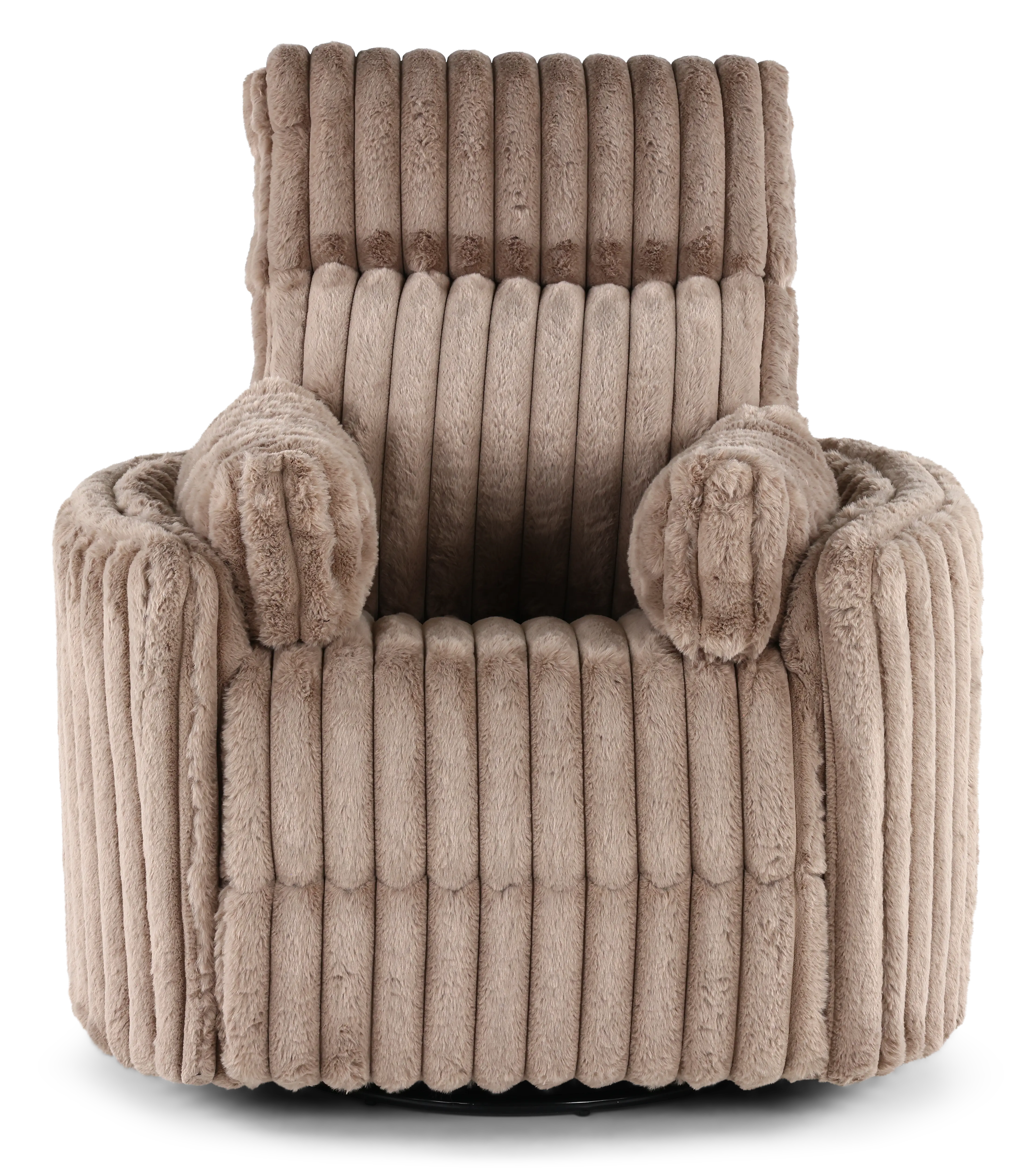 Mondo Avendio Cocoa Swivel Recliner-4