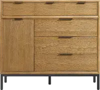 Newport Natural Oak Gentleman's Chest
