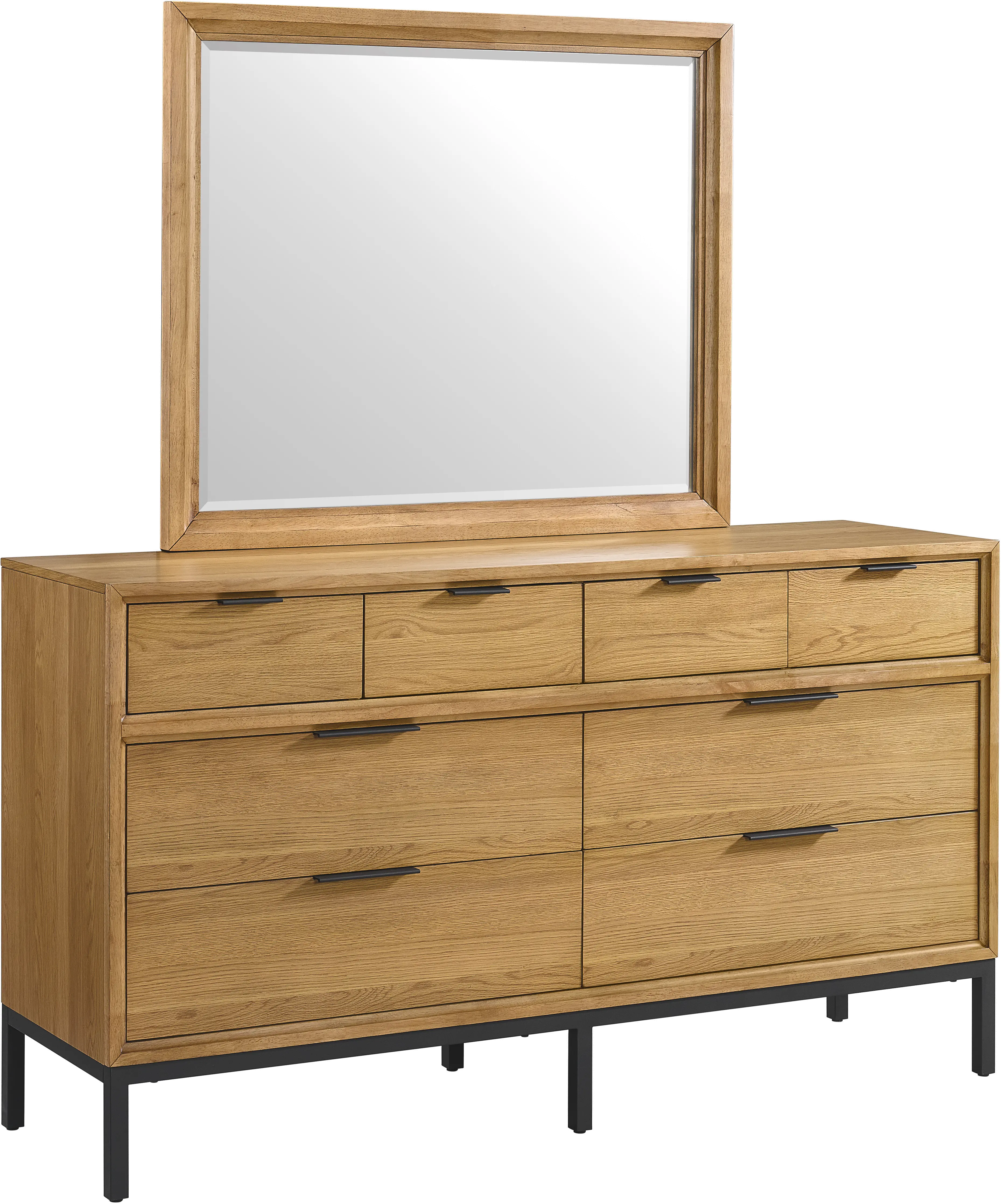 Newport Natural Oak Dresser-2