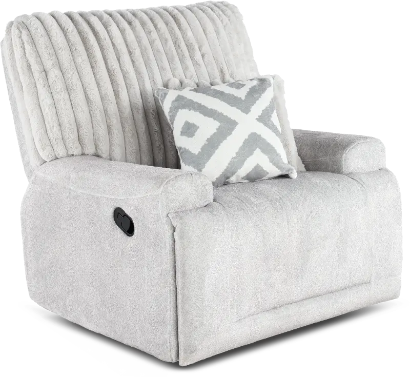 Mondo Silver Manual Recliner