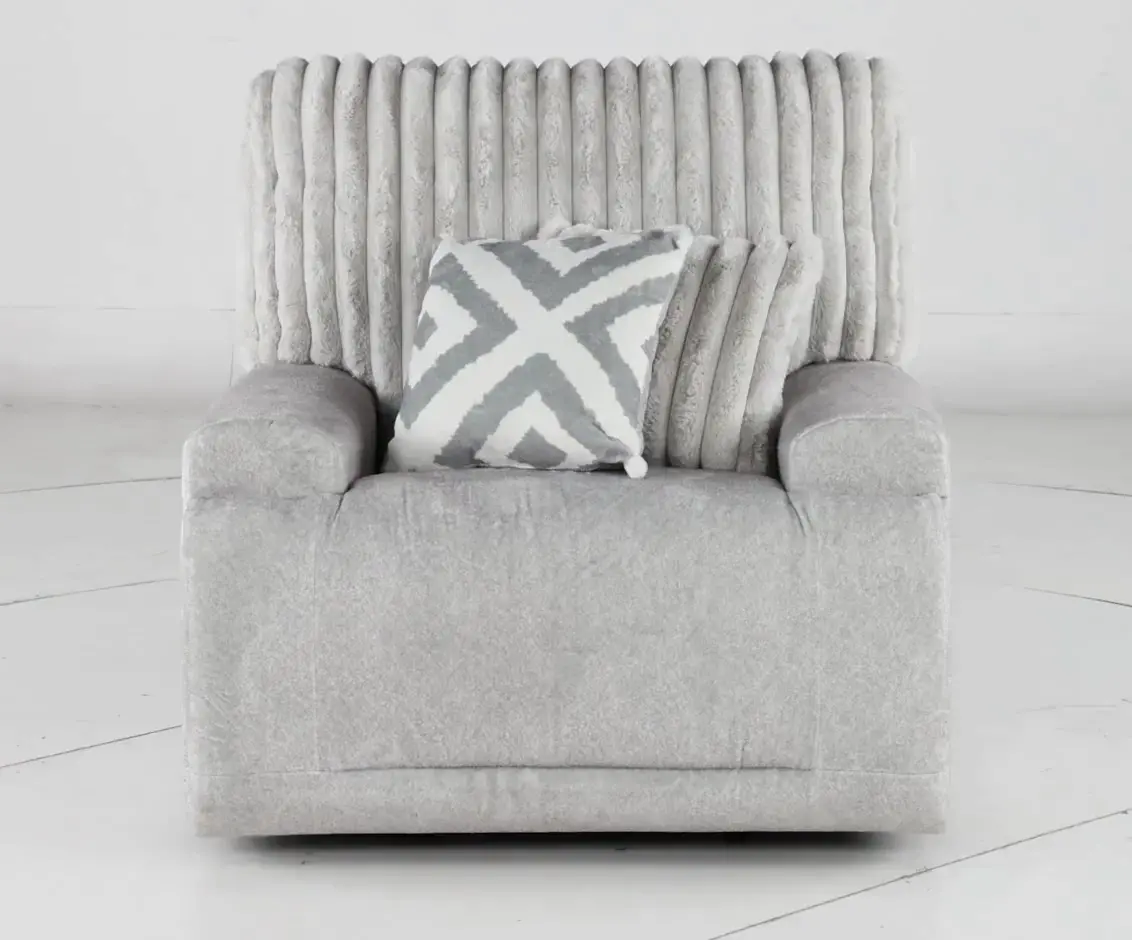 Mondo Silver Manual Recliner-5