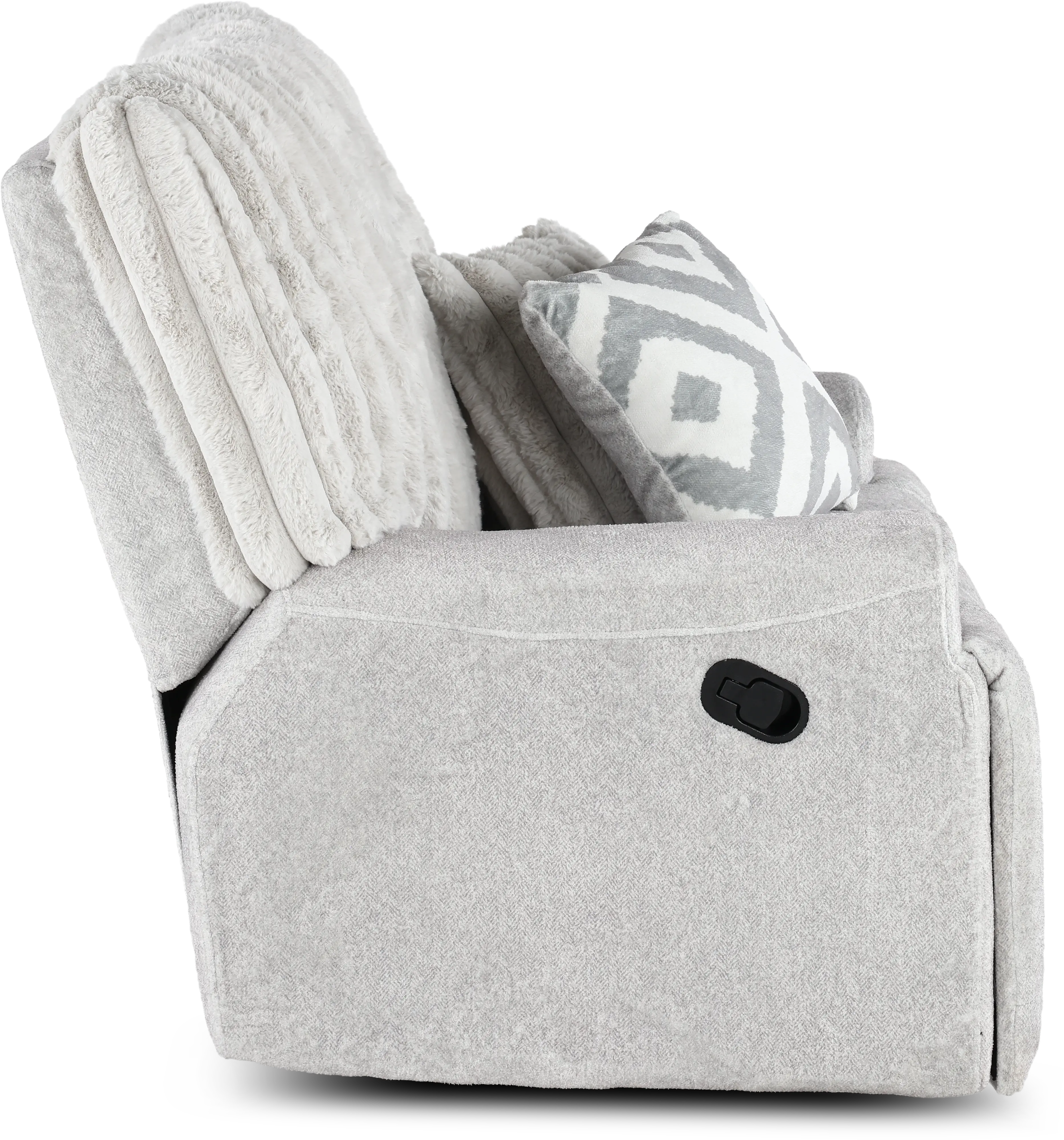 Mondo Silver Manual Recliner-7