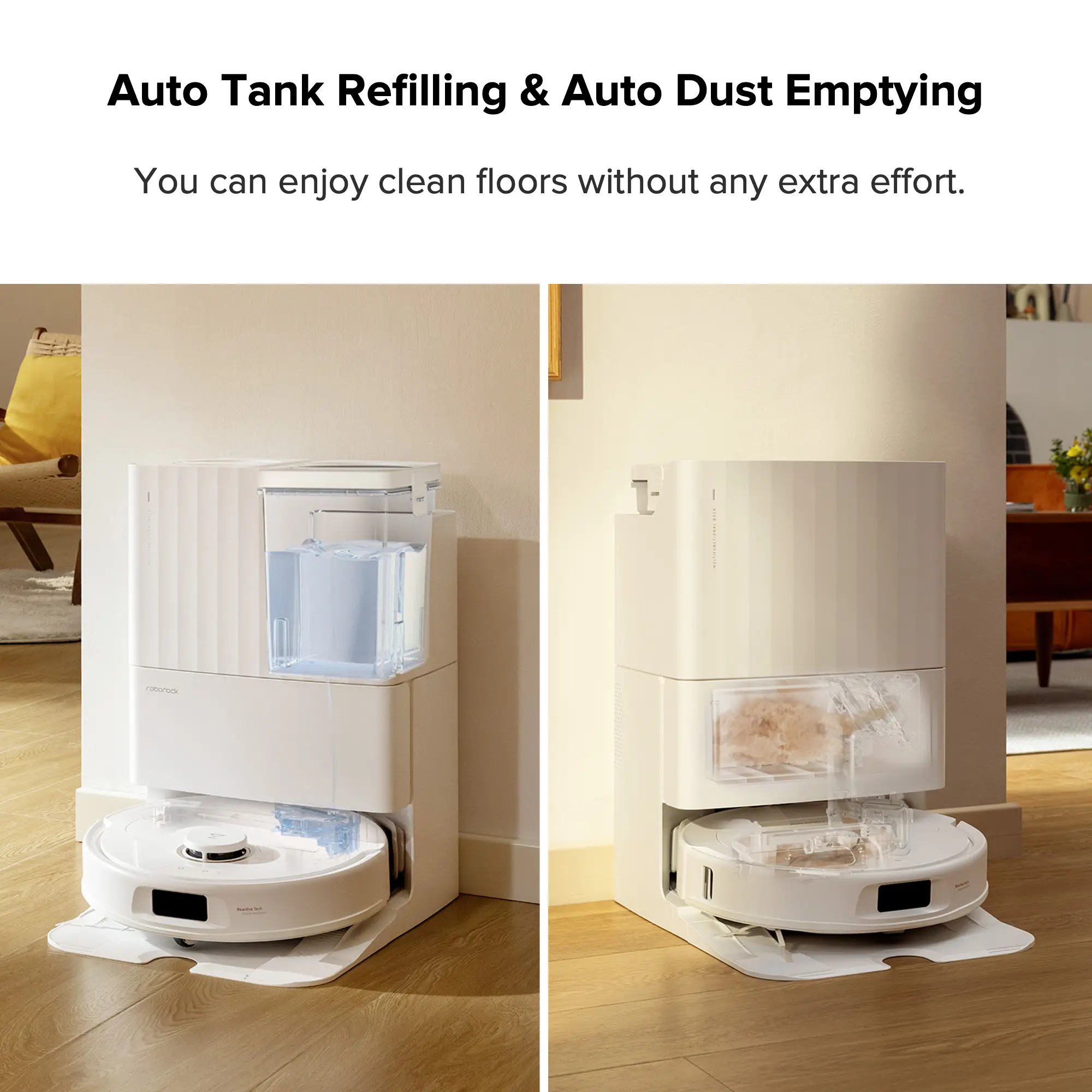 QREVO PRO - WHITE Roborock Qrevo Pro Wi-Fi Connected Robot Vacuum and Mop with FlexiArm Design-5
