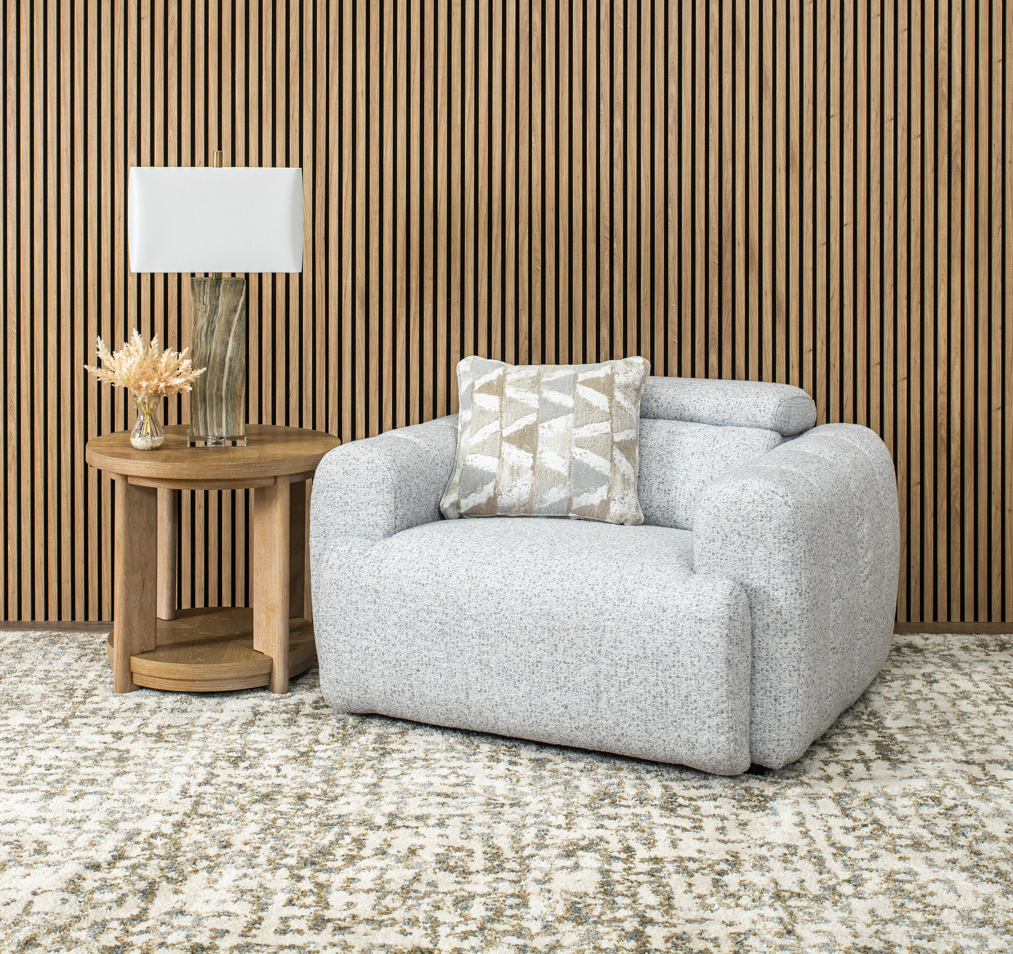 Edition Light Gray Power Recliner-2