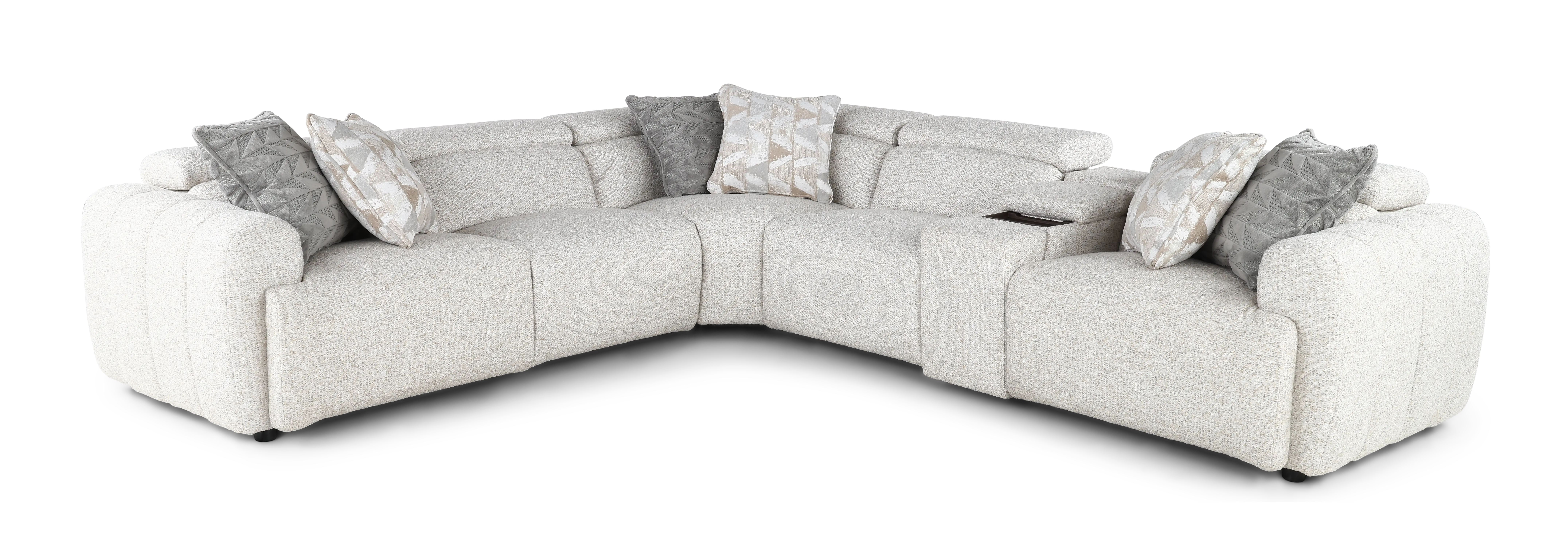 Edition Beige 6-Piece Power Reclining Sectional-1