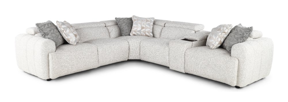 Edition Beige 6-Piece Power Reclining Sectional