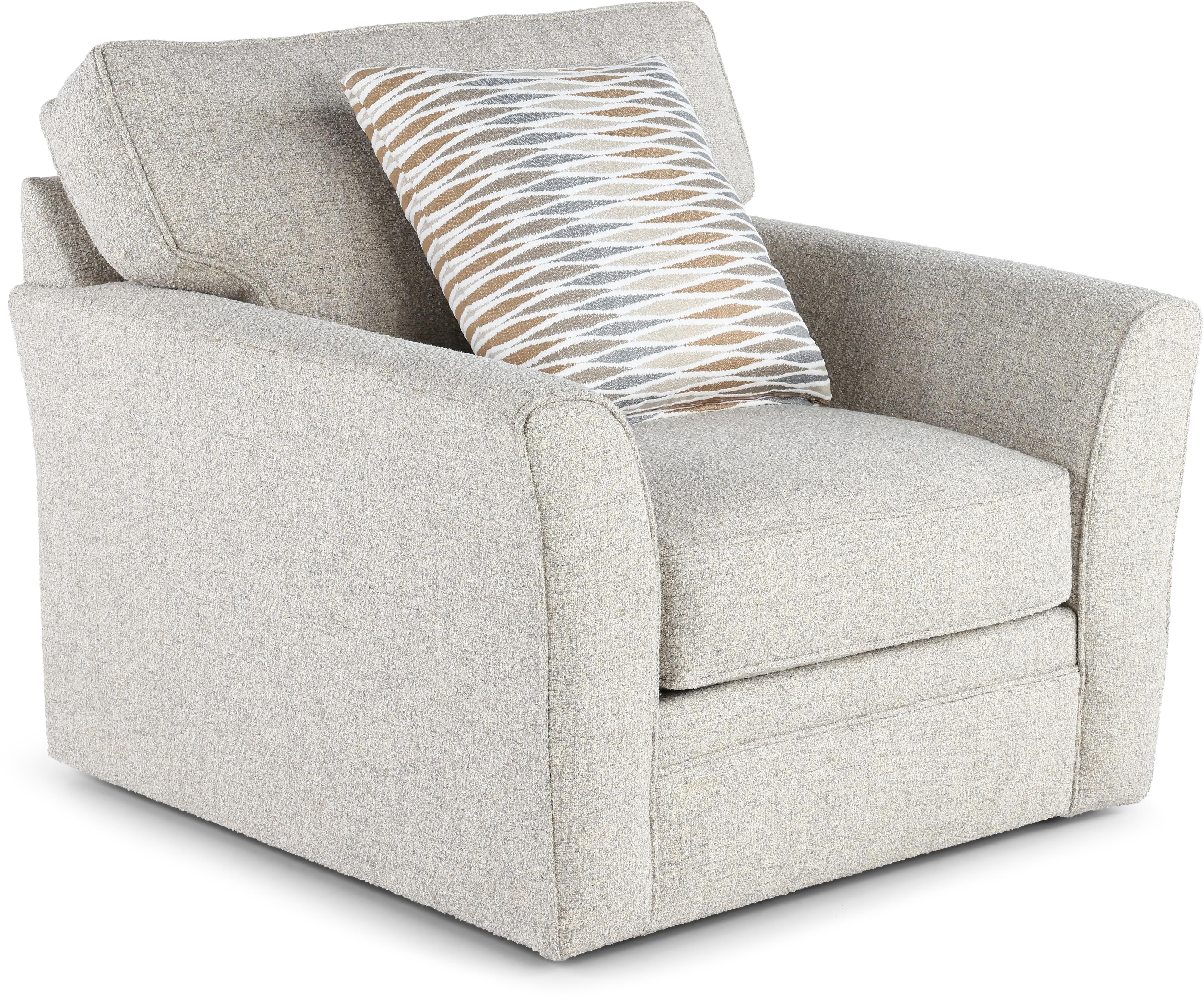 Artemis Beige Swivel Chair-1