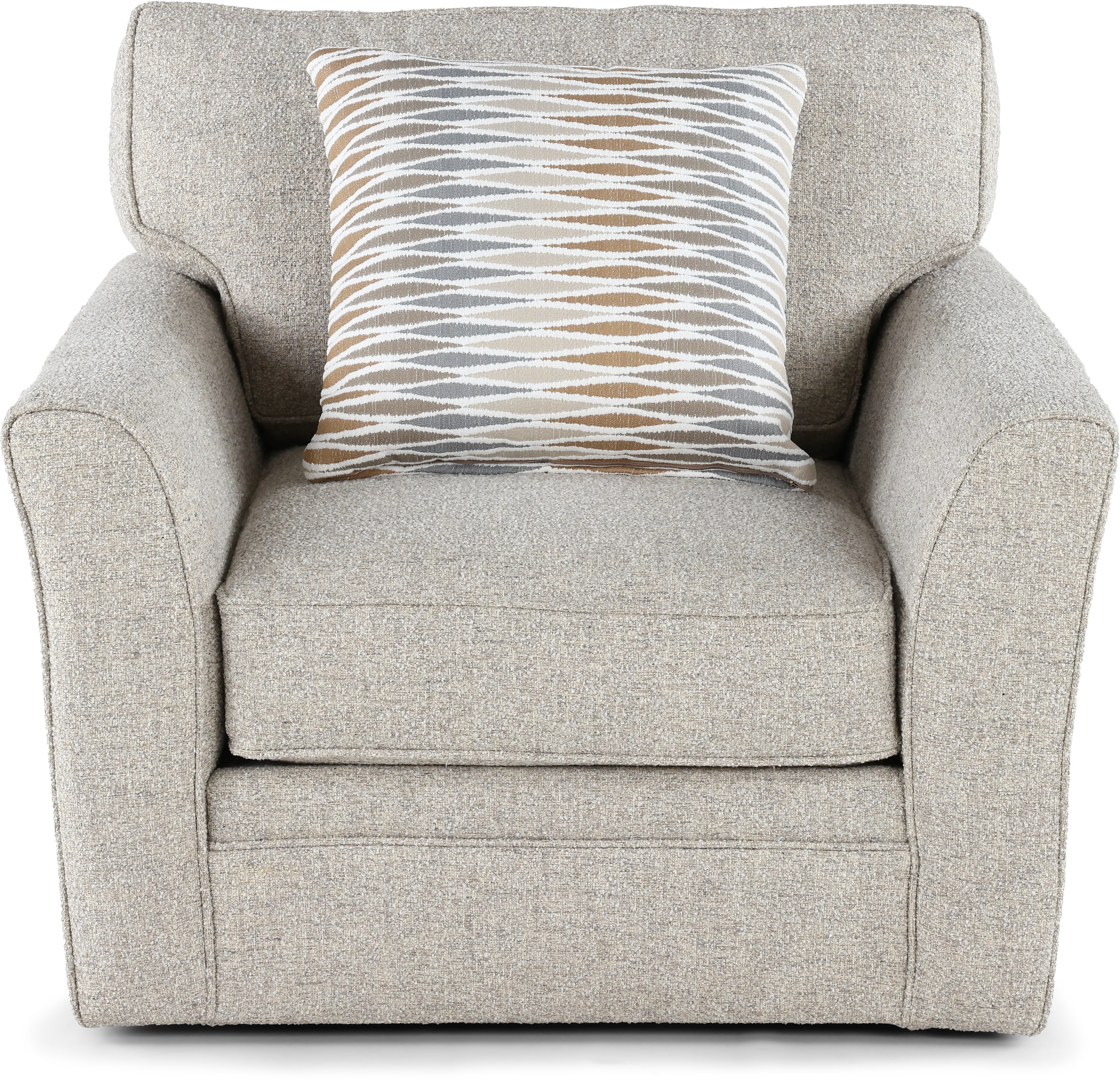 Artemis Beige Swivel Chair-4