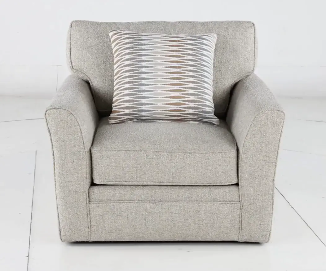 Artemis Beige Swivel Chair-5