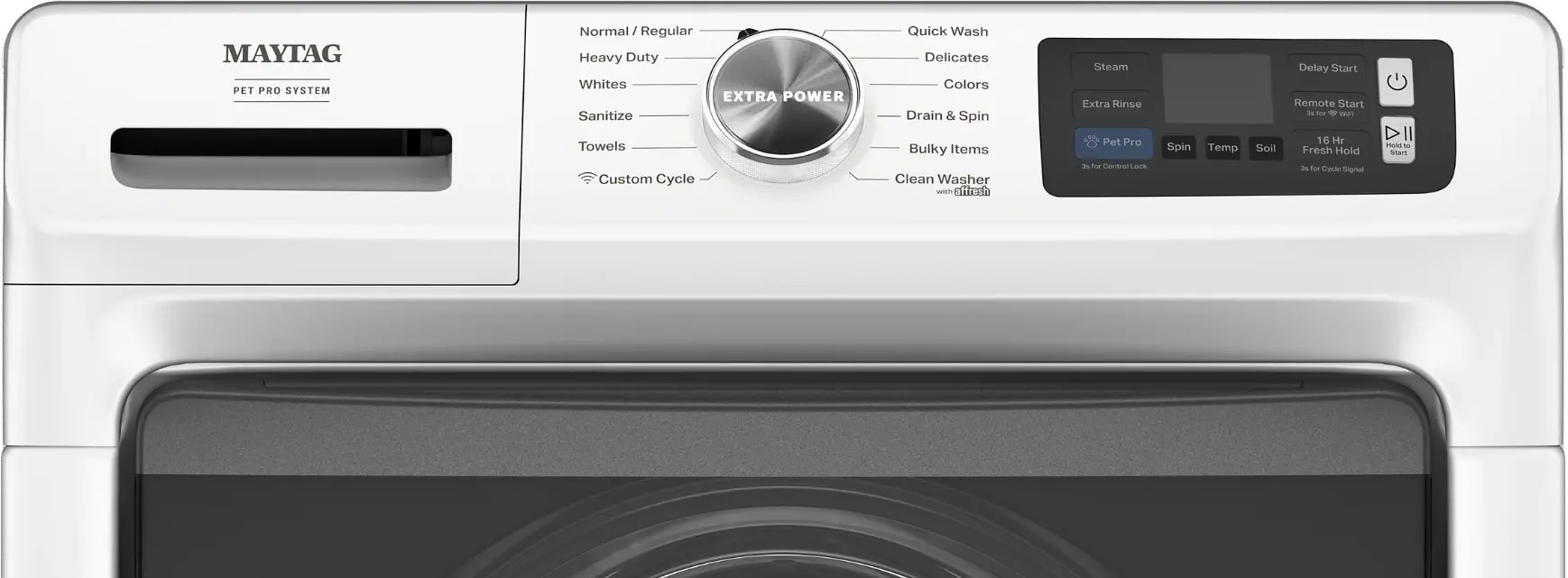 MFW7020RW Maytag 5.0 Cu Ft Smart Pet Pro Front Load Washer - White-11