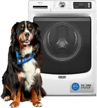 MFW7020RW Maytag 5.0 Cu Ft Smart Pet Pro Front Load Washer - White