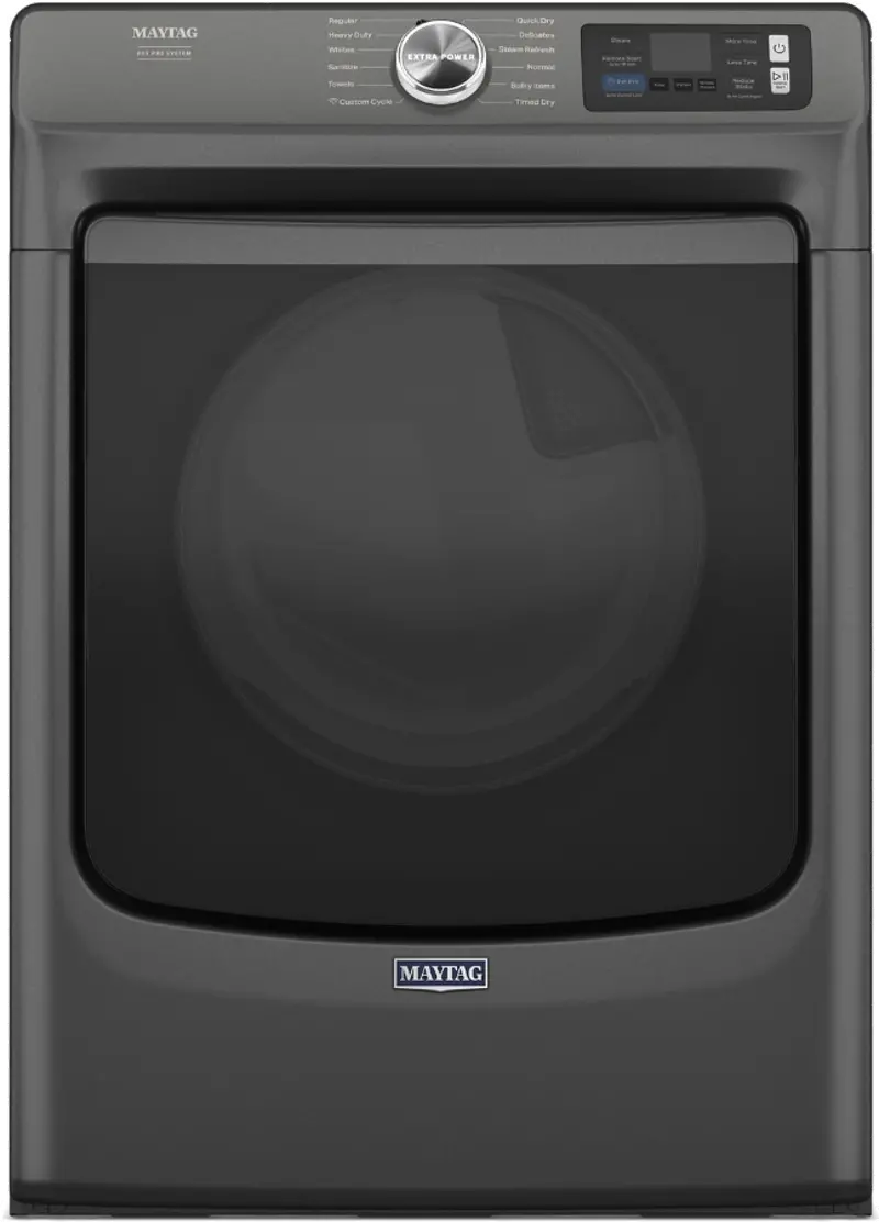 Maytag 7.4 Cu Ft Smart Pet Pro Gas Dryer - Volcano Black