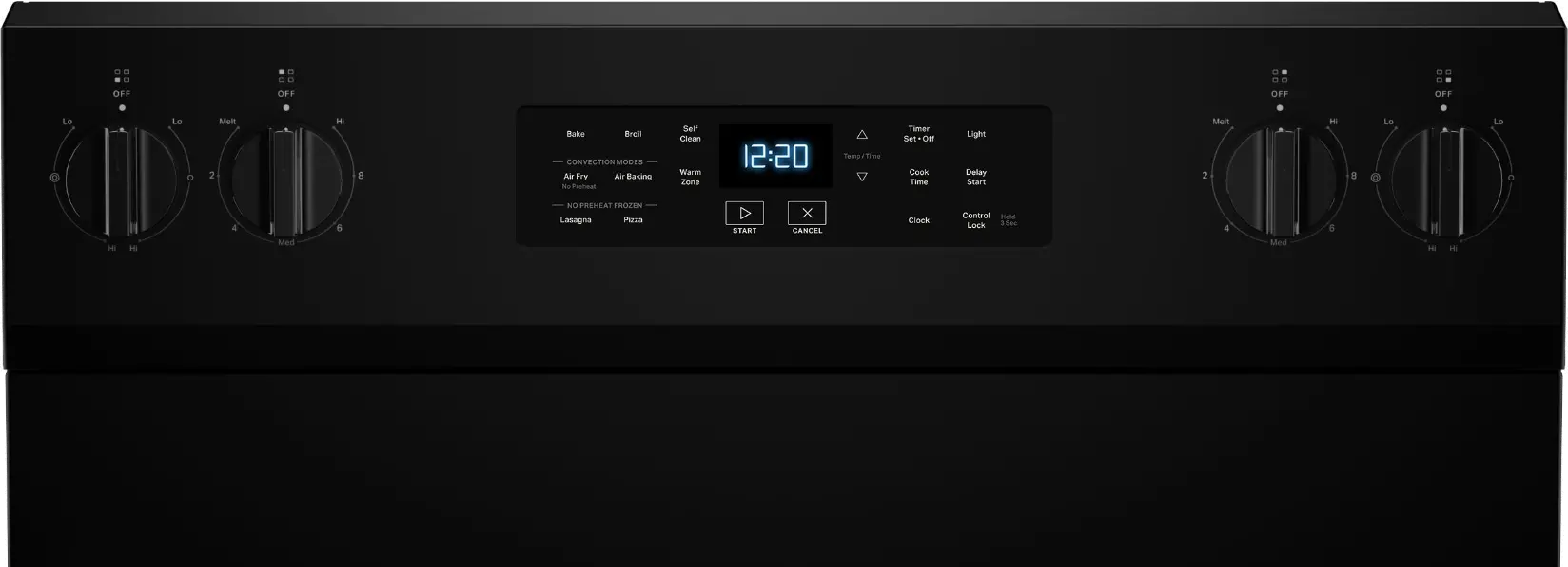 WFES5030RB Whirlpool 5.3 Cu Ft Single Oven Electric Range - Black-10