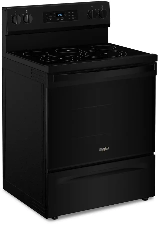 WFES5030RB Whirlpool 5.3 Cu Ft Single Oven Electric Range - Black-11
