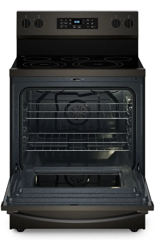 WFES5030RV Whirlpool 5.3 Cu Ft Single Oven Electric Range - Black Stainless Steel-8