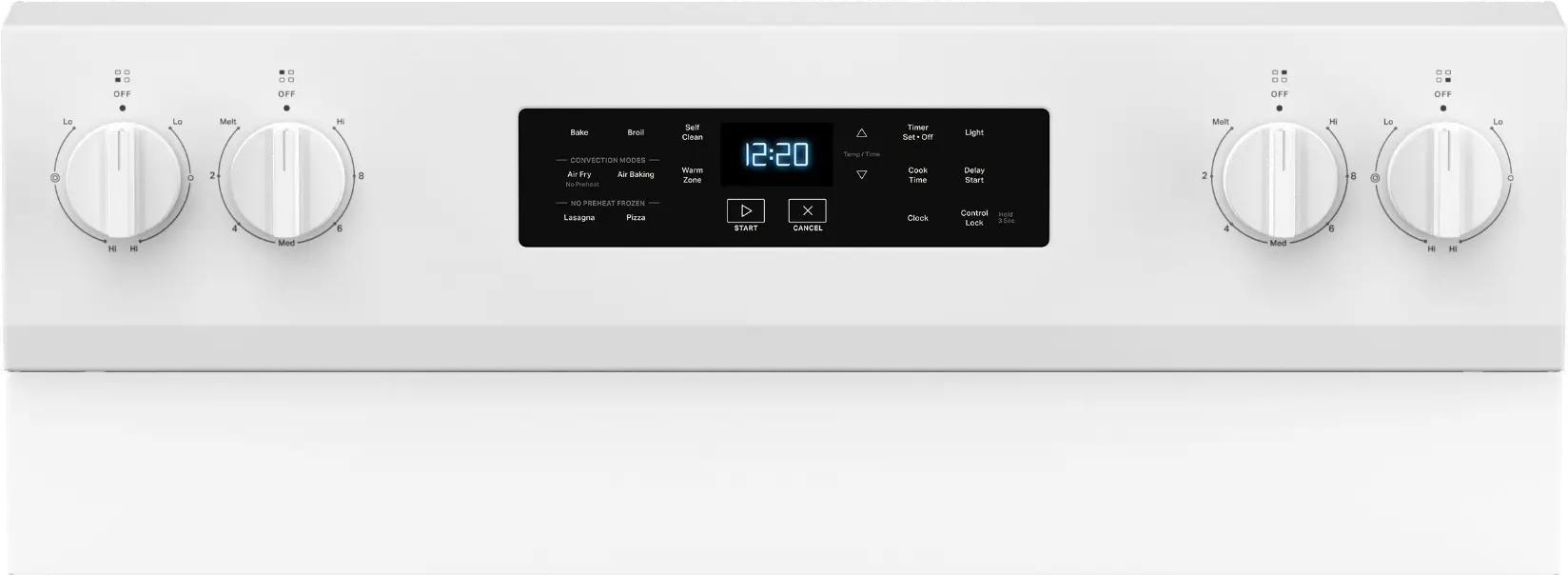 WFES5030RW Whirlpool 5.3 Cu Ft Single Oven Electric Range - White-10