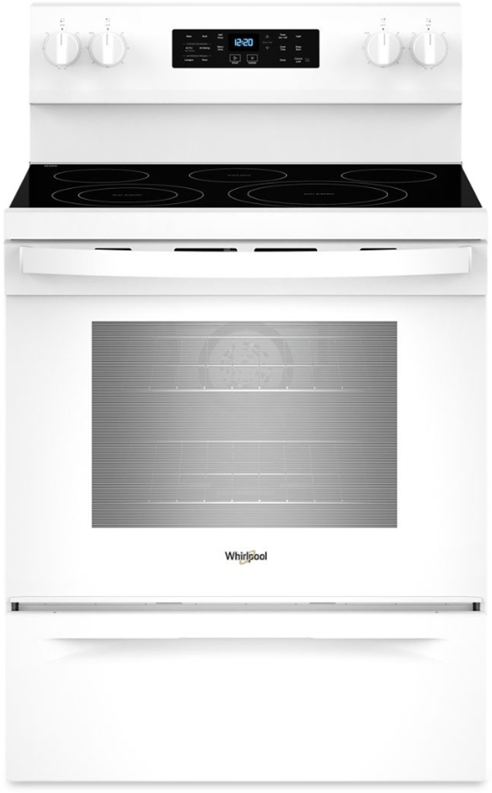 Whirlpool 5.3 Cu Ft Single Oven Electric Range - White