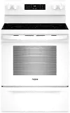 WFES5030RW Whirlpool 5.3 Cu Ft Single Oven Electric Range - White
