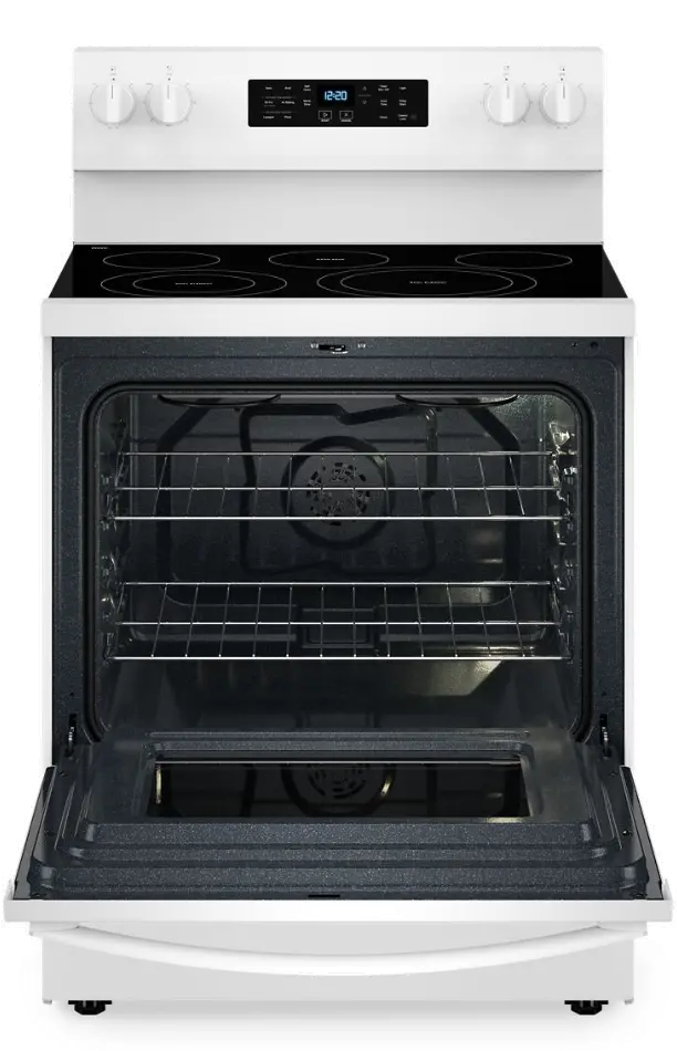 WFES5030RW Whirlpool 5.3 Cu Ft Single Oven Electric Range - White-8