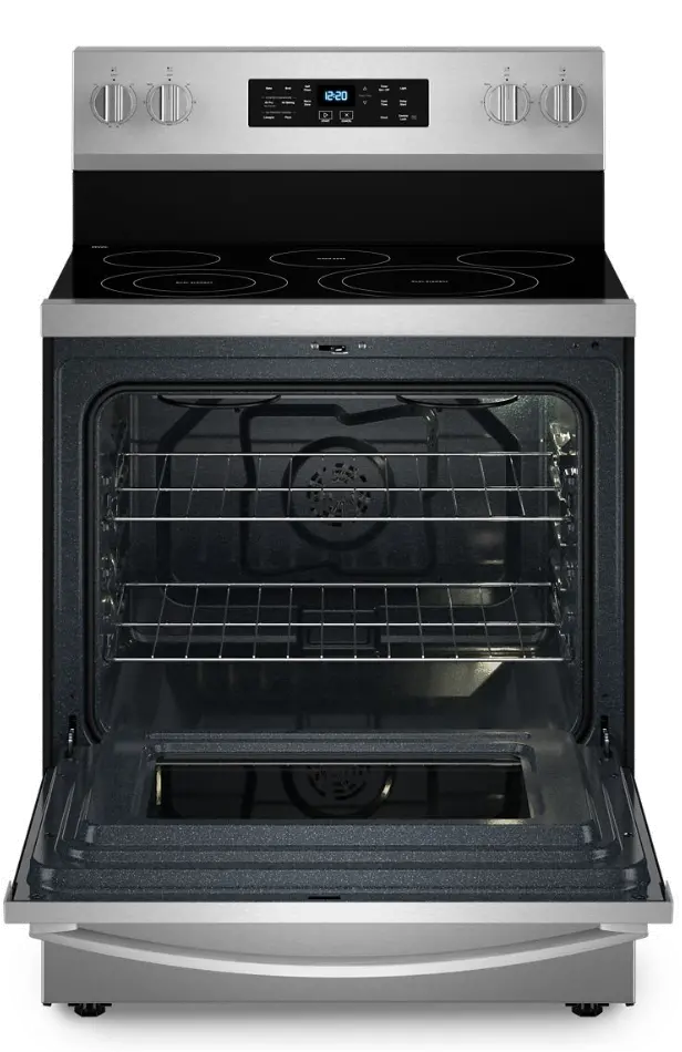 WFES5030RZ Whirlpool 5.3 Cu Ft Single Oven Electric Range - Fingerprint Resistant Stainless Steel-8
