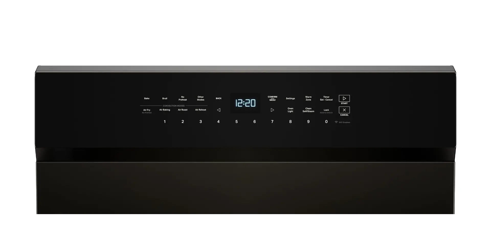 WFES7530RV Whirlpool 5.3 Cu Ft Single Oven Electric Range - Black Stainless Steel-11